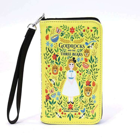 Goldilock and the Three Bears Book Wallet in vinyl