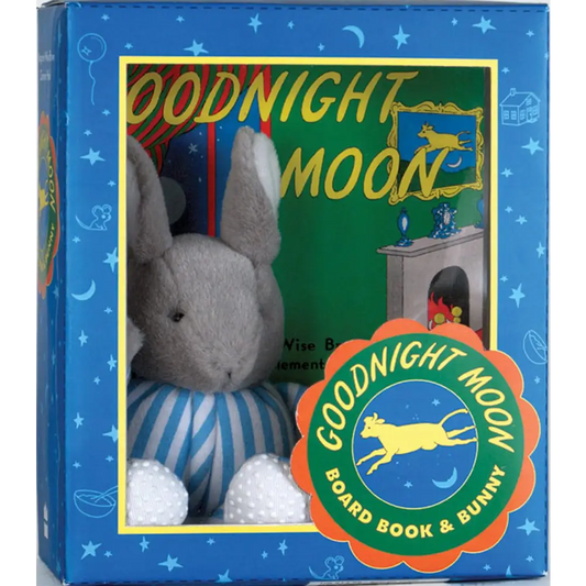 Goodnight Moon Board Book & Bunny: An Easter And Springtime Book For Kids by Margaret Wise Brown Clement Hurd