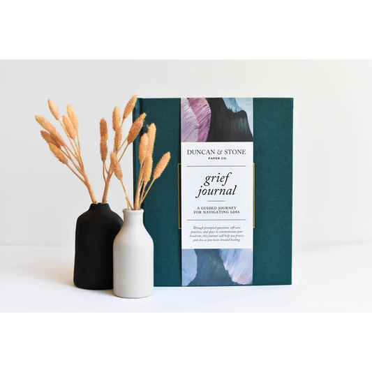 Grief Journal in Teal Teal