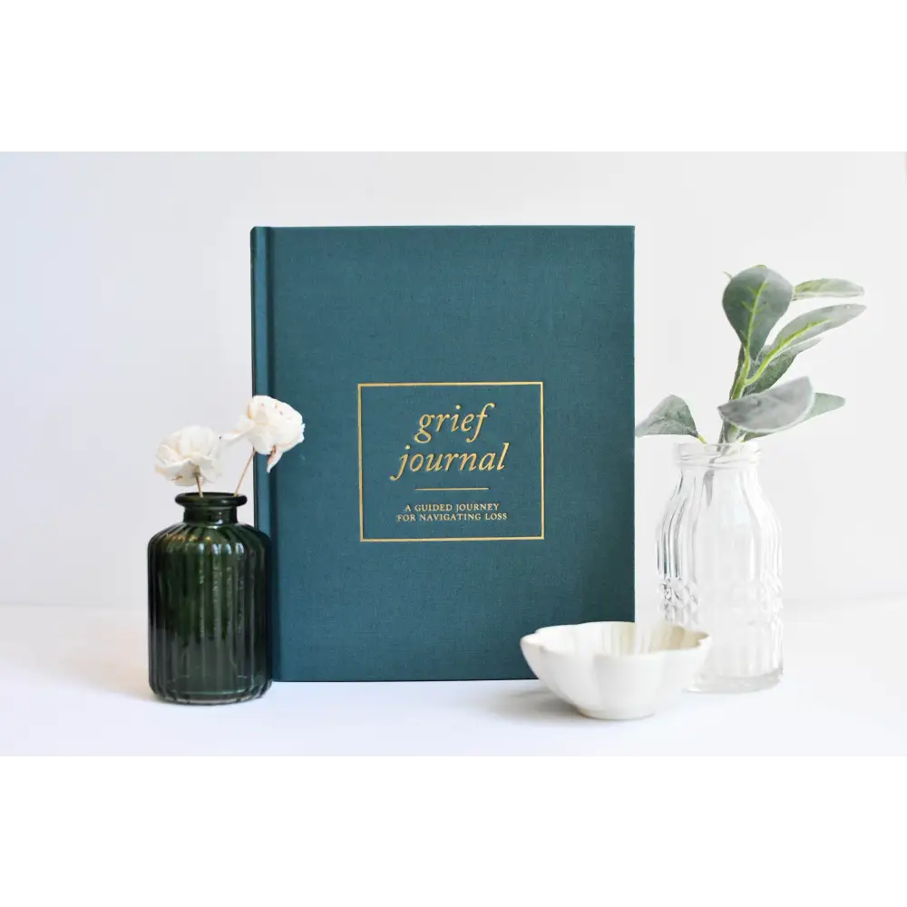 Grief Journal in Teal