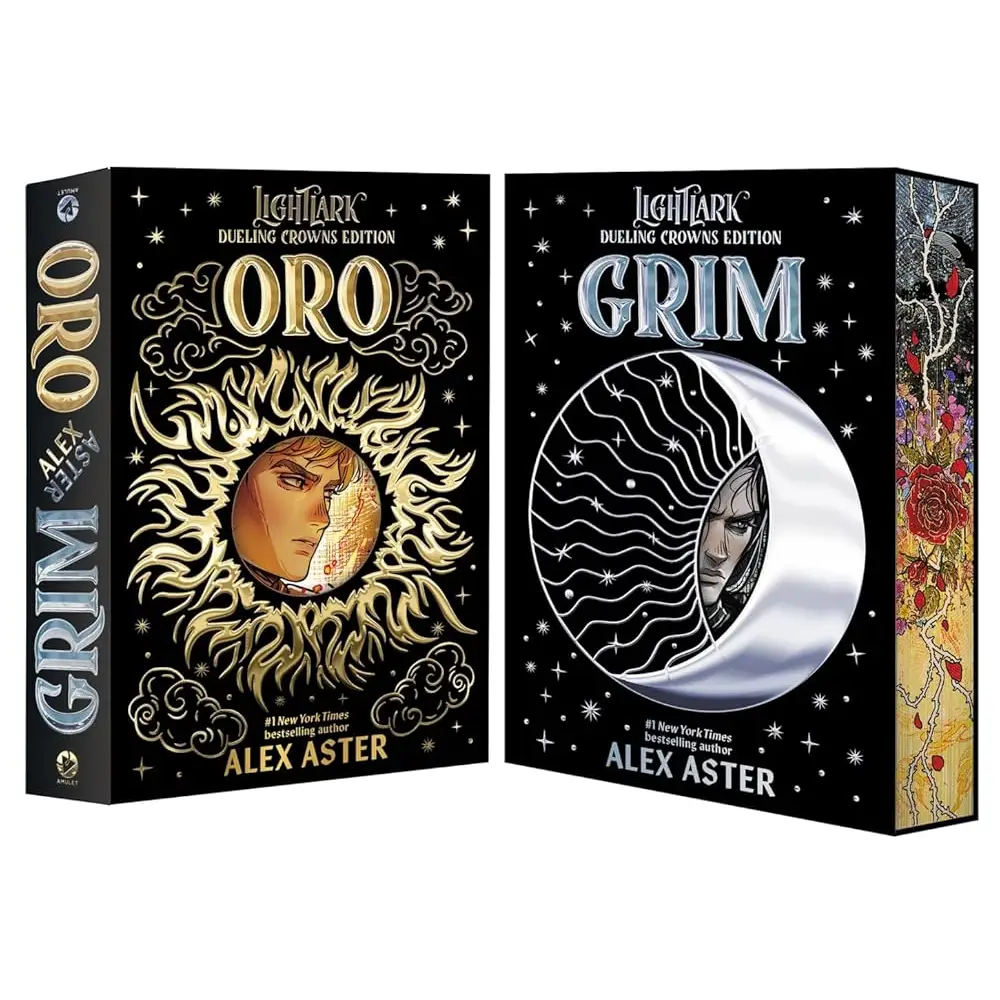 Grim and Oro: Dueling Crowns Edition (A Lightlark Saga Deluxe Companion Book) (The Lightlark Saga) by Alex Aster - Books