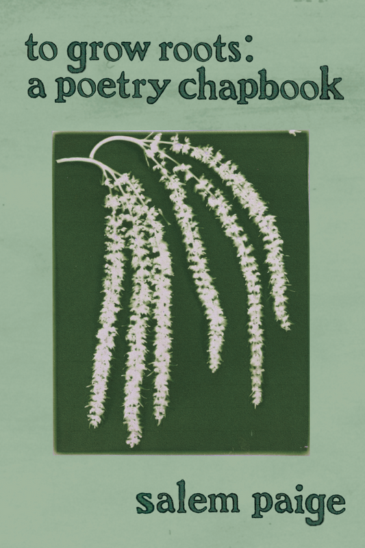 to grow roots: a poetry chapbook, by salem paige