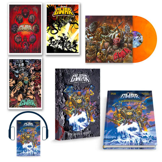 GWAR: In The Duoverse of Absurdity Deluxe Bundle Book Edition