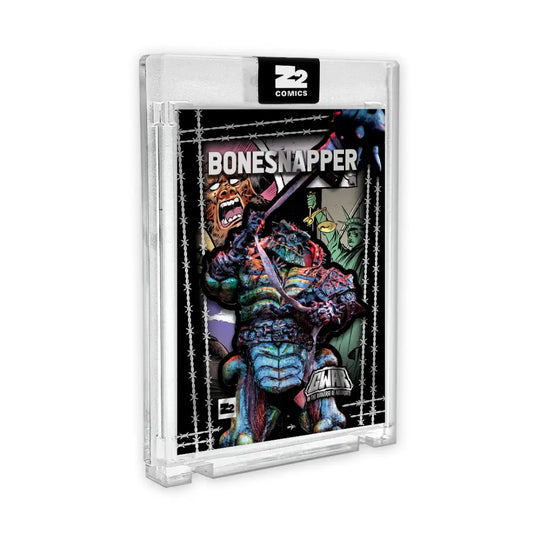 GWAR: Trading Card - BONESNAPPER - #’d to 99 - Book Edition