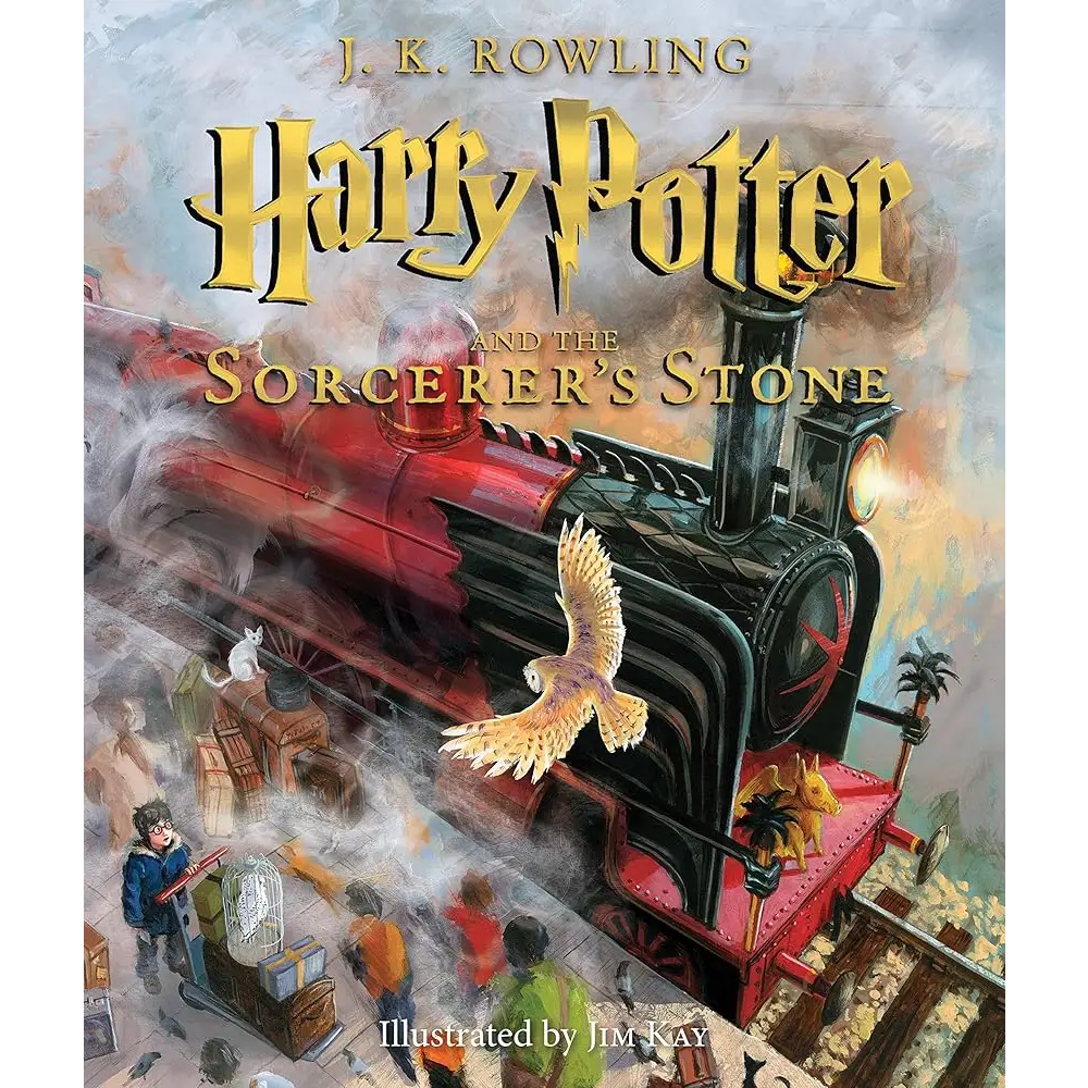 Harry Potter and the Sorcerer’s Stone: The Illustrated Edition (Harry Potter Book 1) by J.K. Rowling Jim Kay