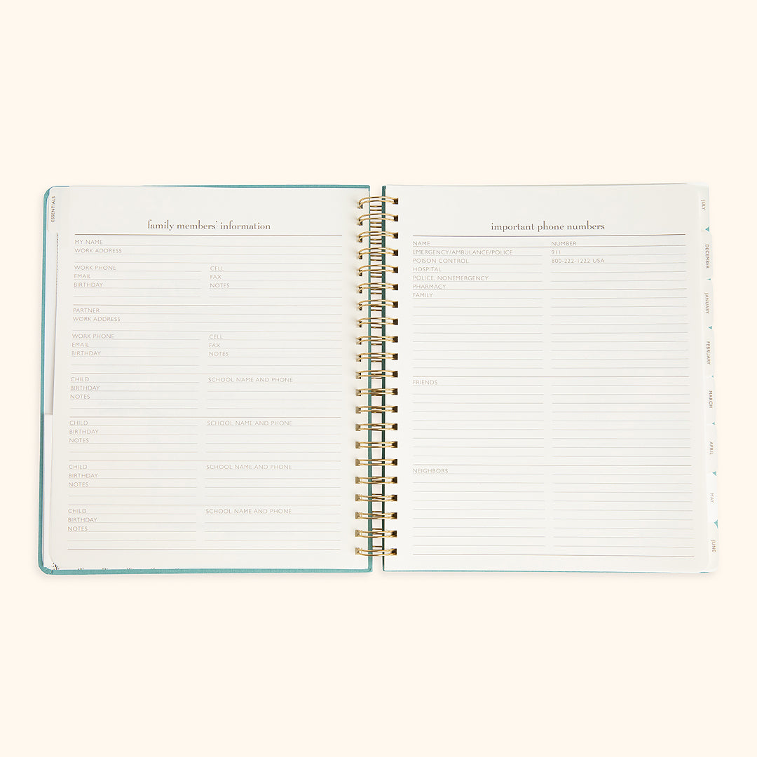 Home Office Yearly Planner 2026