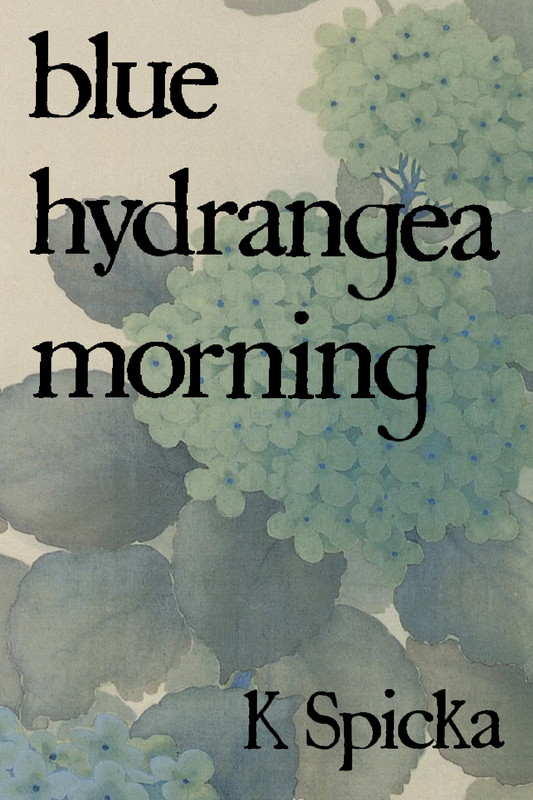 blue hydrangea morning, by K Spicka