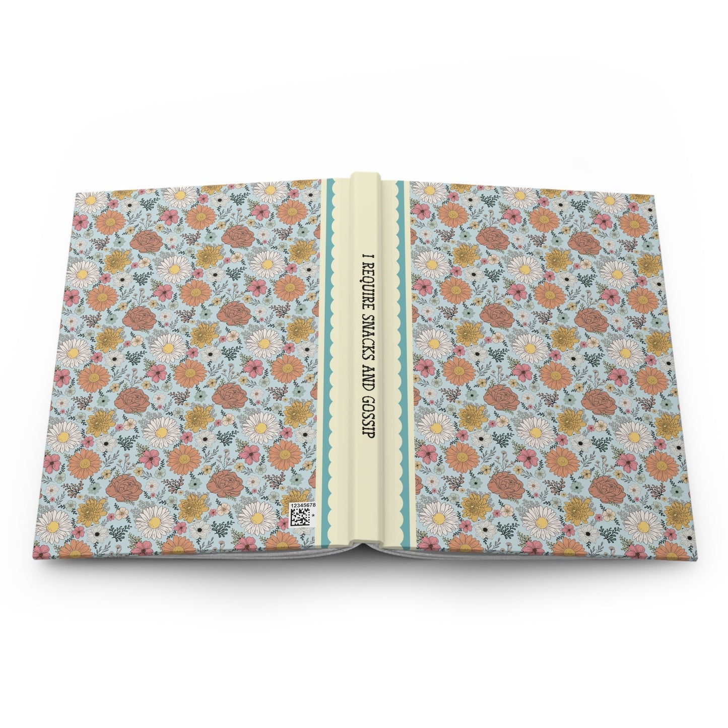 I Require Snacks and Gossip Notebook