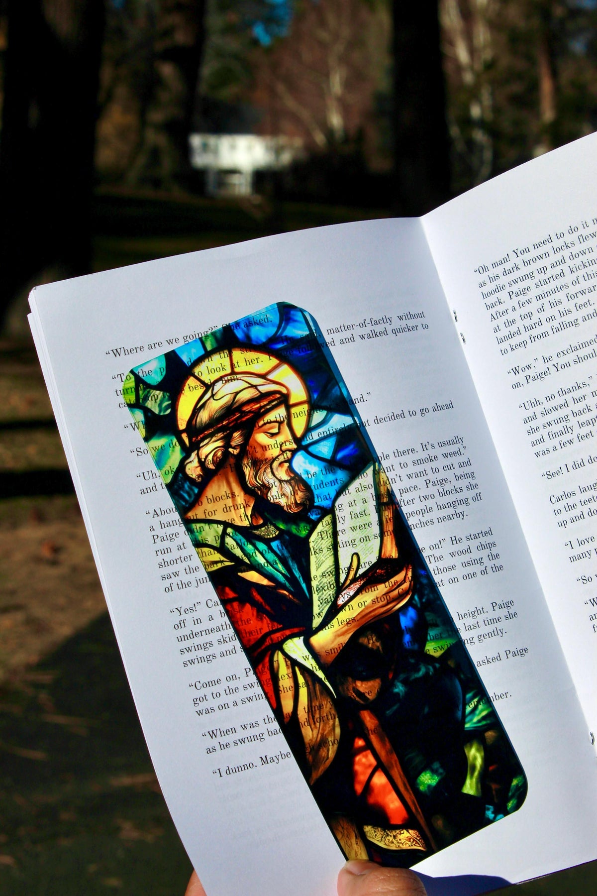 Bible Bookmark - Handcrafted Christian Bookmark, Religious Bookmark with Bible Verse, Perfect Gift for Bible Lovers, Faith-Inspired