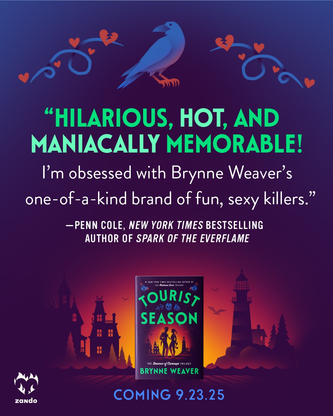 Tourist Season: The Seasons of Carnage Trilogy by Brynne Weaver