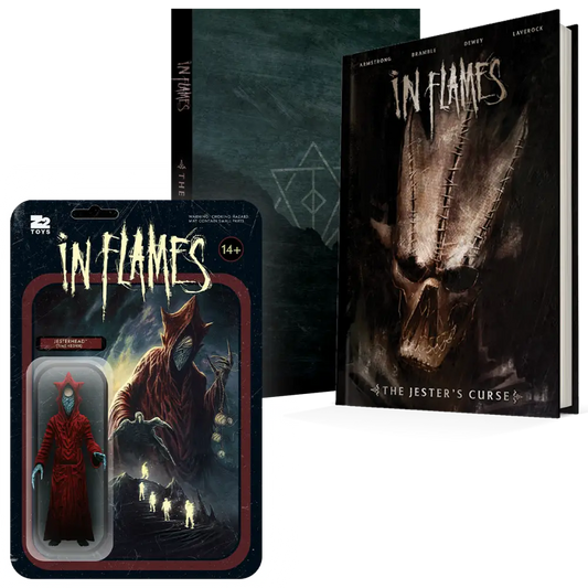 In Flames Presents: The Jester’s Curse Graphic Novel - Deluxe Bundle - Book Edition