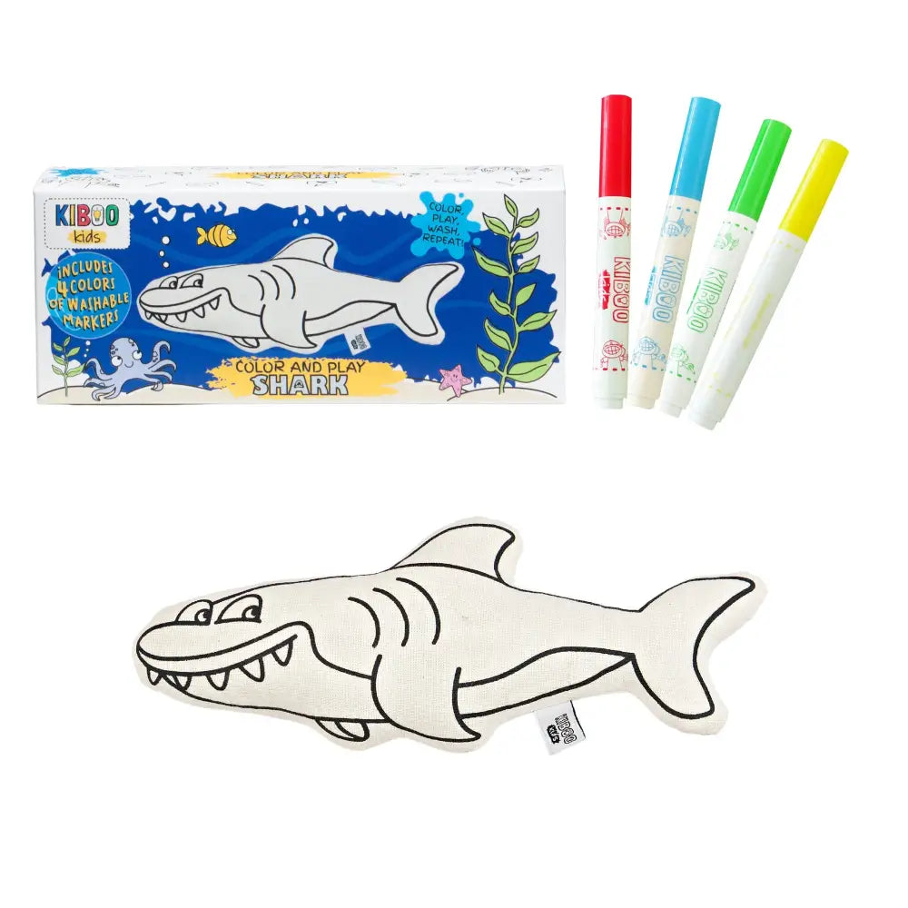 Interactive Shark for Color & Play Dive Into Creative Fun! Educational Toys