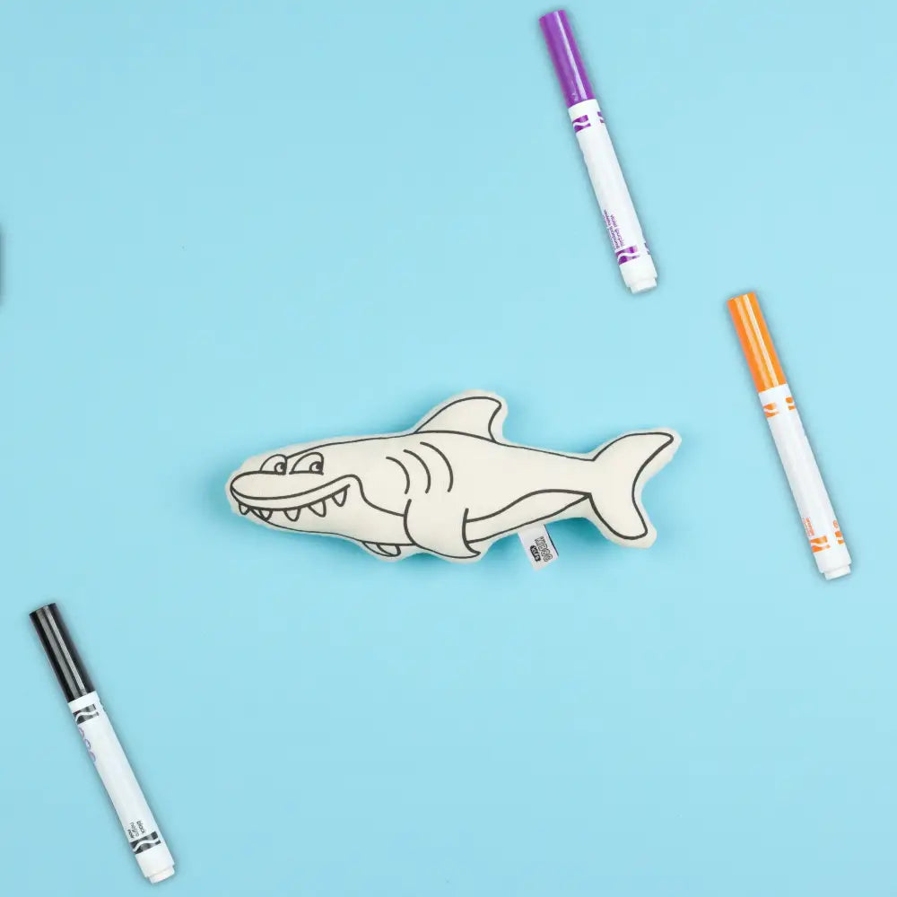 Interactive Shark for Color & Play Dive Into Creative Fun! Educational Toys