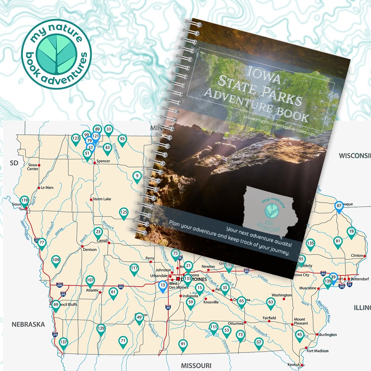 Iowa State Parks - Adventure Planning Journal