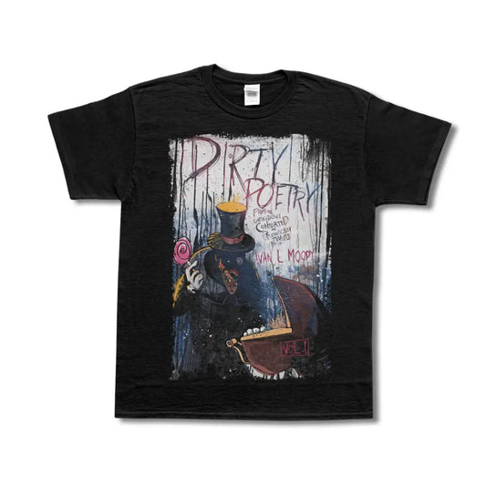 Ivan L. Moody’s - Dirty Poetry Cover Art T-Shirt - T-Shirt