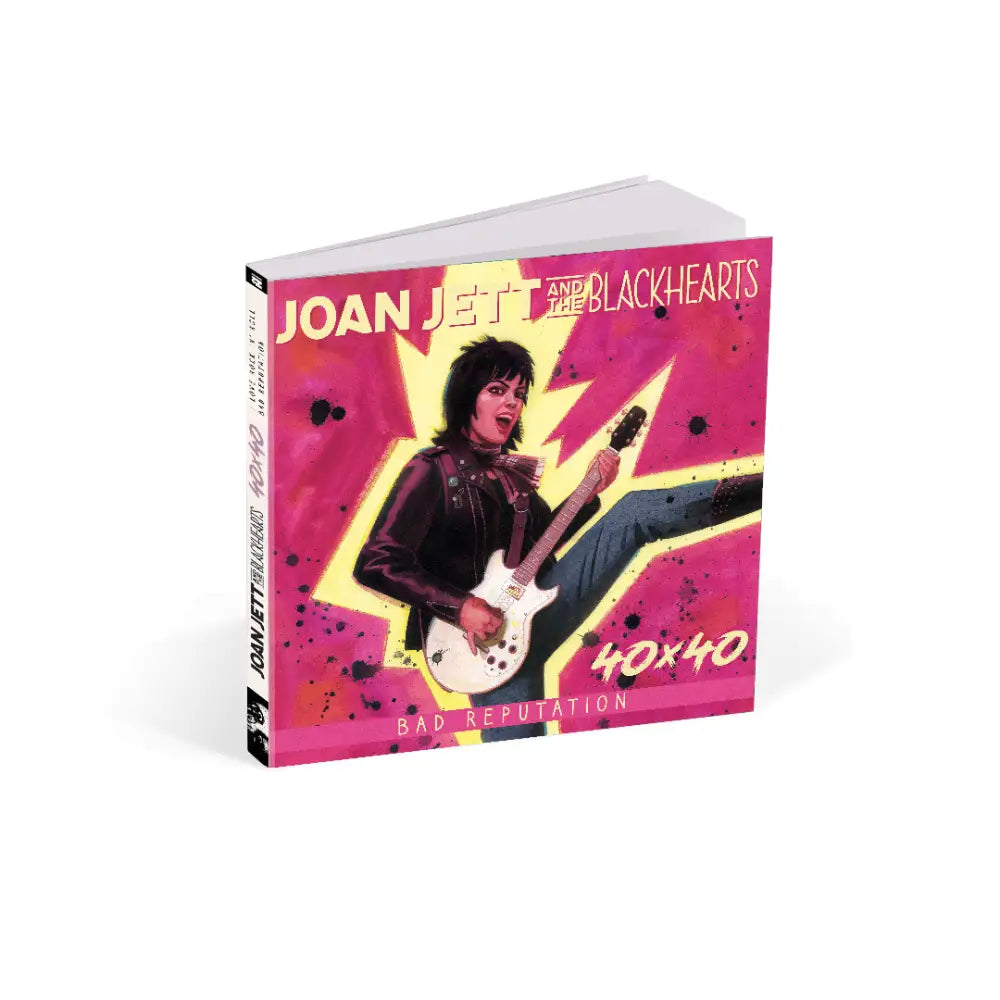JOAN JETT & THE BLACKHEARTS - 40x40: Bad Reputation/I Love Rock ’n’ Roll - Hardcover Book - Book Vinyl Edition