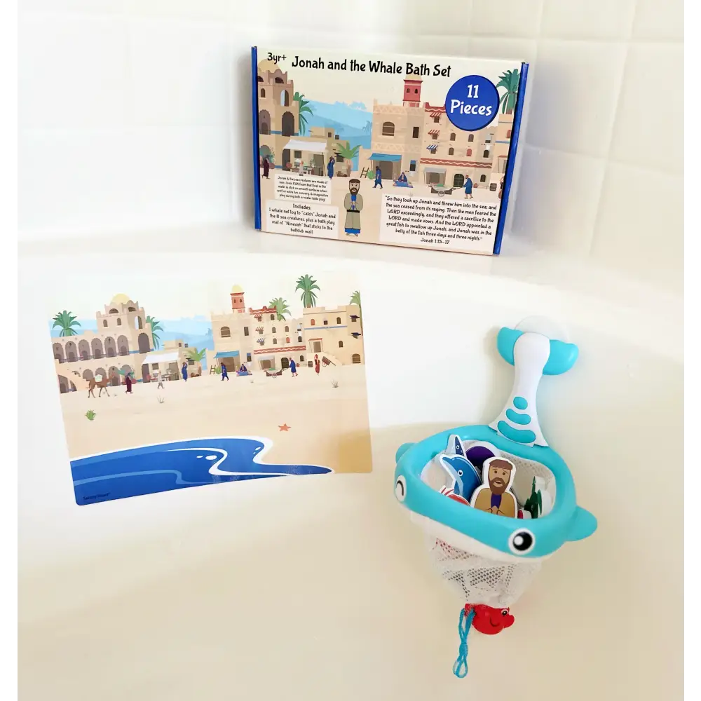 Jonah and the Whale Bath Set Toys & Games