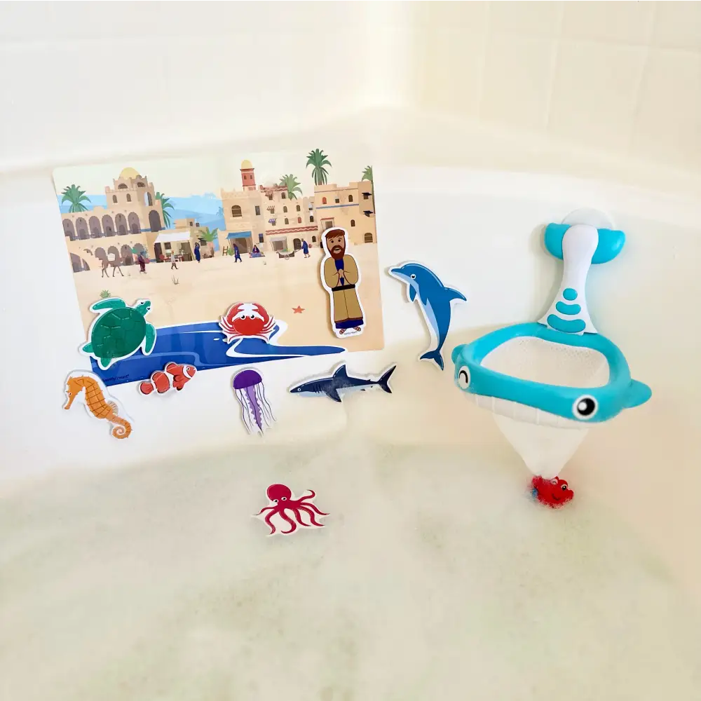 Jonah and the Whale Bath Set Toys & Games