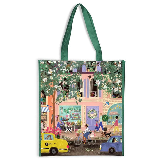 Joy Laforme Spring Street Reusable Shopping Bag by Galison Joy Laforme - Tote Bag