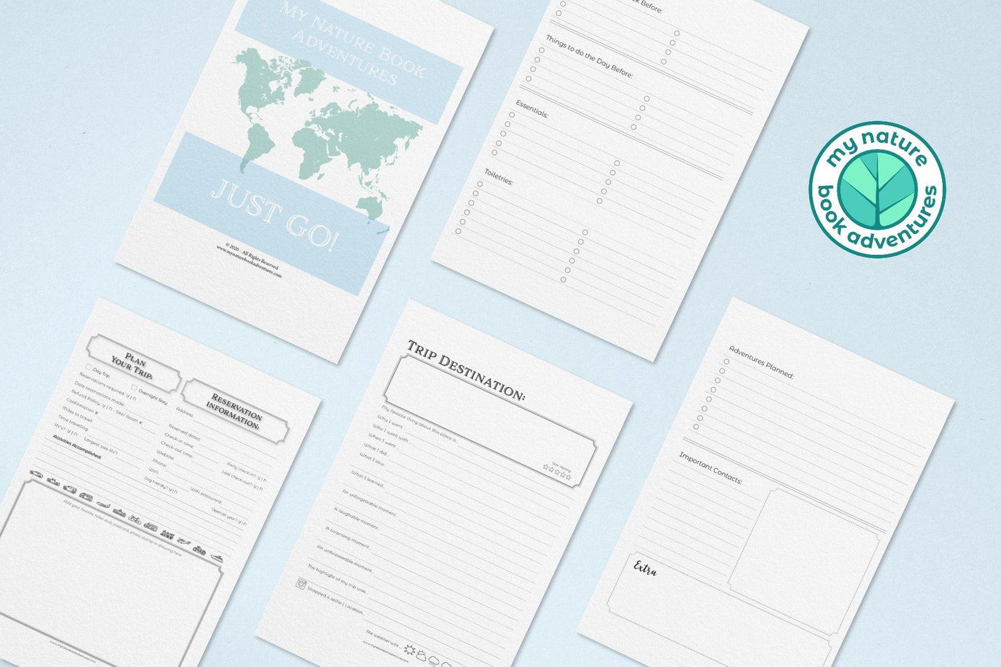 Just Go! - Adventure Planning Journal