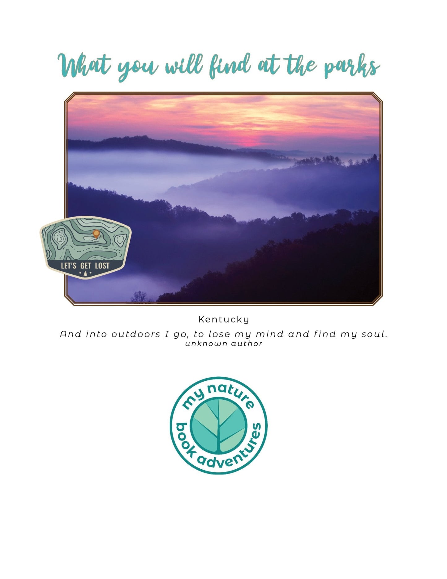 Kentucky State Parks - Adventure Planning Journal