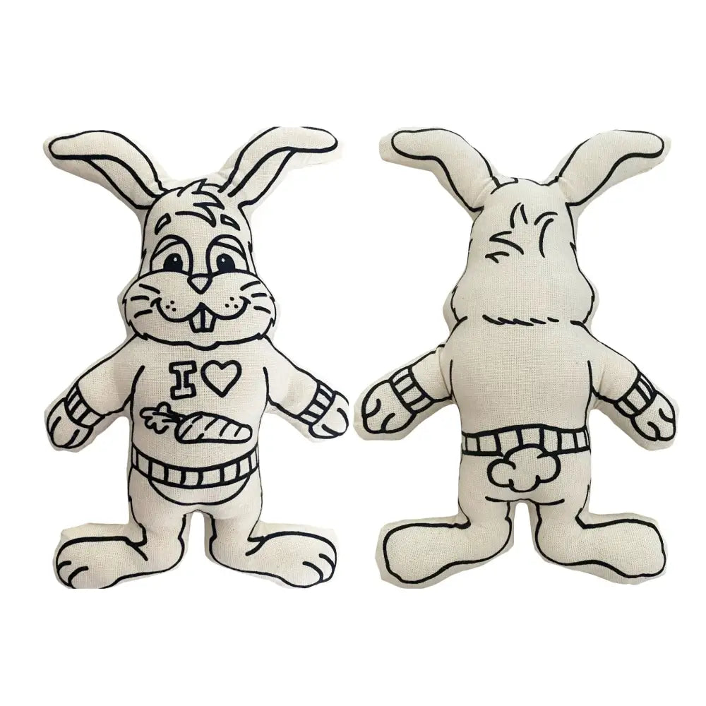 Kiboo Kids Bunny with Carrot Backpack for Coloring and Play Holidays