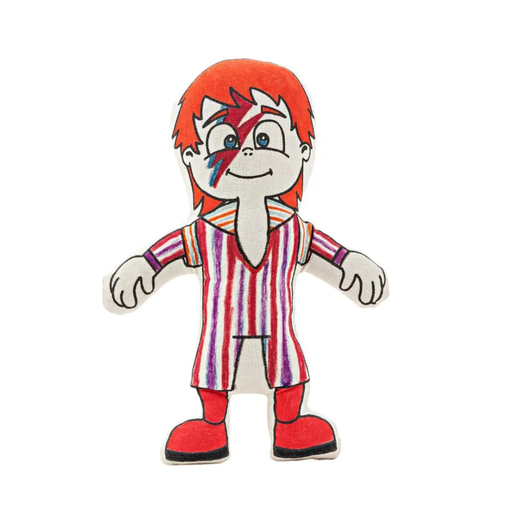 Kiboo Kids Doll for coloring Gender Neutral Kid with Bangs Color and Play Doll
