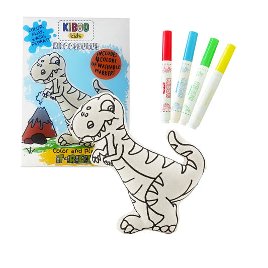Kiboo Kids Jurassic Series: Kiboosaurs T Rex for Coloring and Creative Play Dinosaur for Coloring