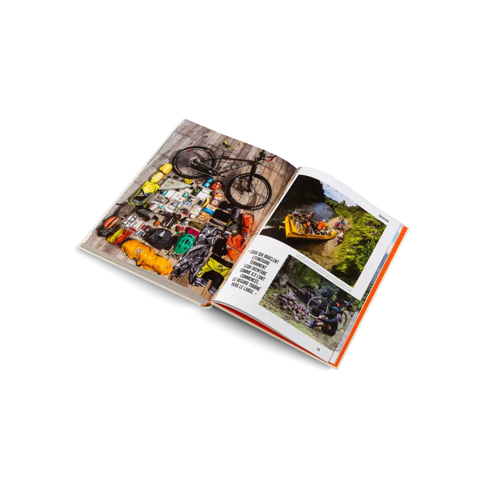 L’aventure à vélo Book