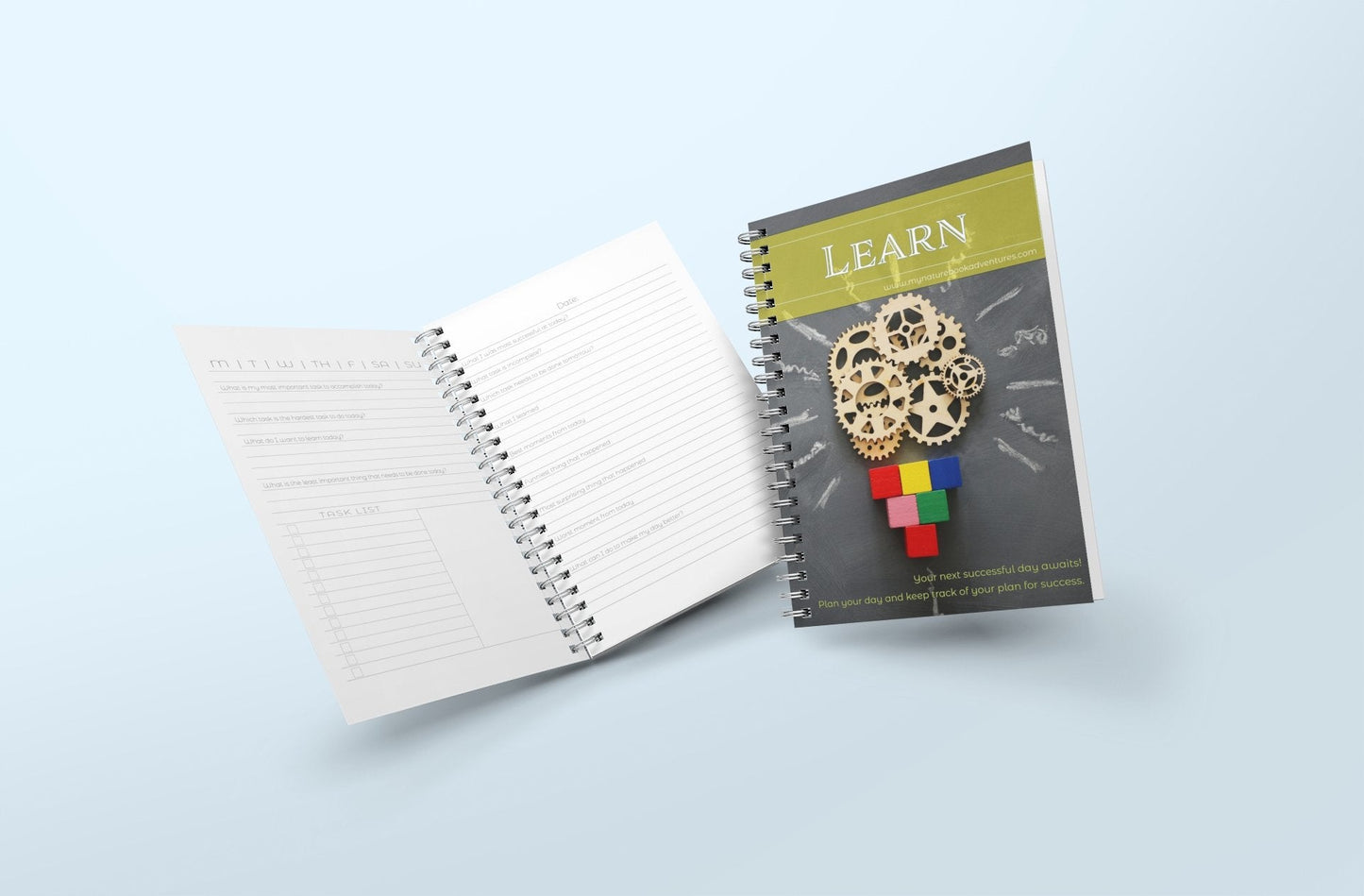 Learn - Homeschooling Task Management Planning Journal