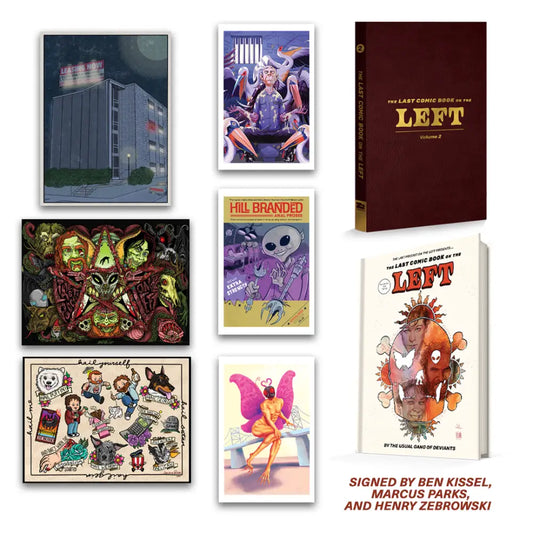 LPOTL - The Last Comic Book on the Left Vol. 2 - SIGNED Super Deluxe - Super Deluxe Edition - Book Edition