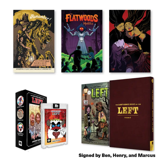 LPOTL: The Last Comic Book on the Left Vol. 3 - SIGNED Super Deluxe Edition - Book Edition