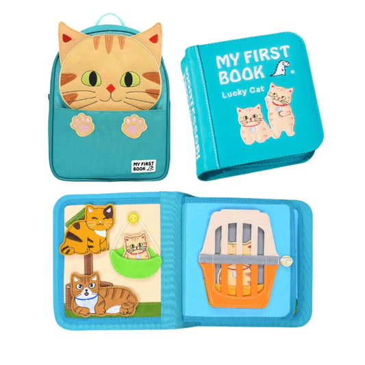 Lucky Cat Busy Book Baby Toys & Activity Equipment