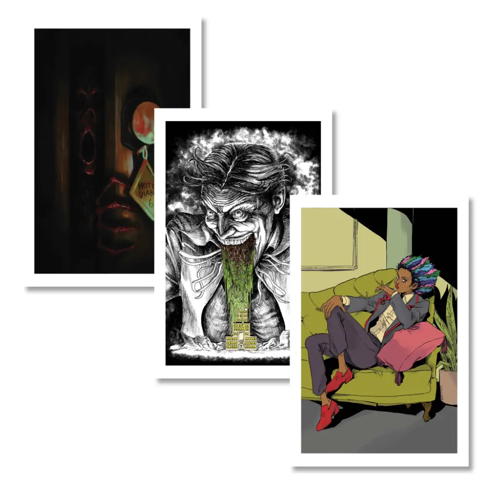 Machine Gun Kelly’s Hotel Diablo Graphic Novel Deluxe Book Book Vinyl Edition
