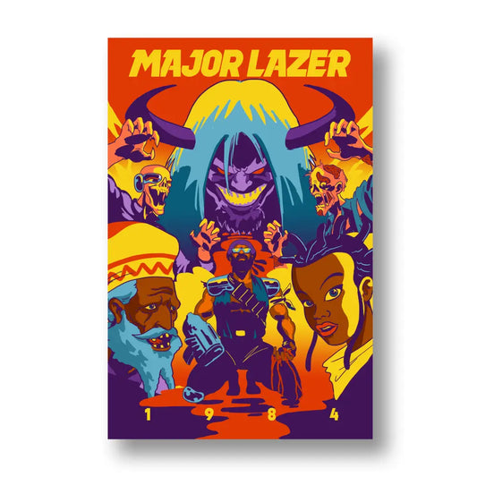 Major Lazer - Year Negative One - Softcover - Book Edition