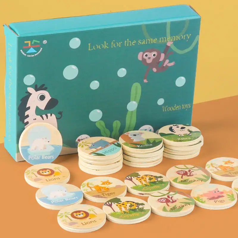 Memory Game Animal Memory Chess