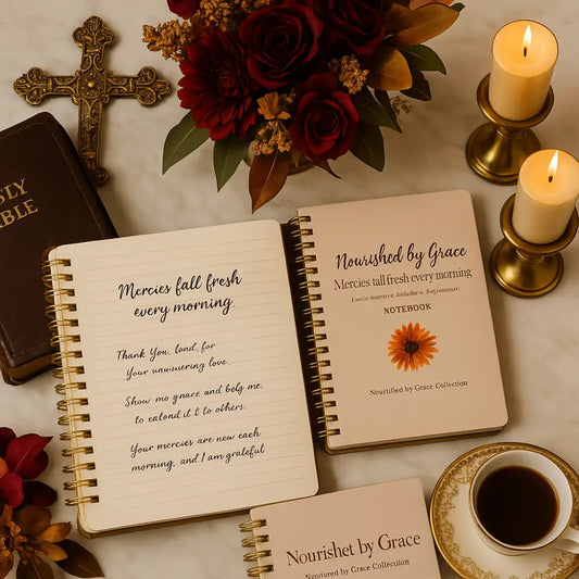 Mercies Fall Fresh – Autumn Inspired Faith Based Notebook Paper products