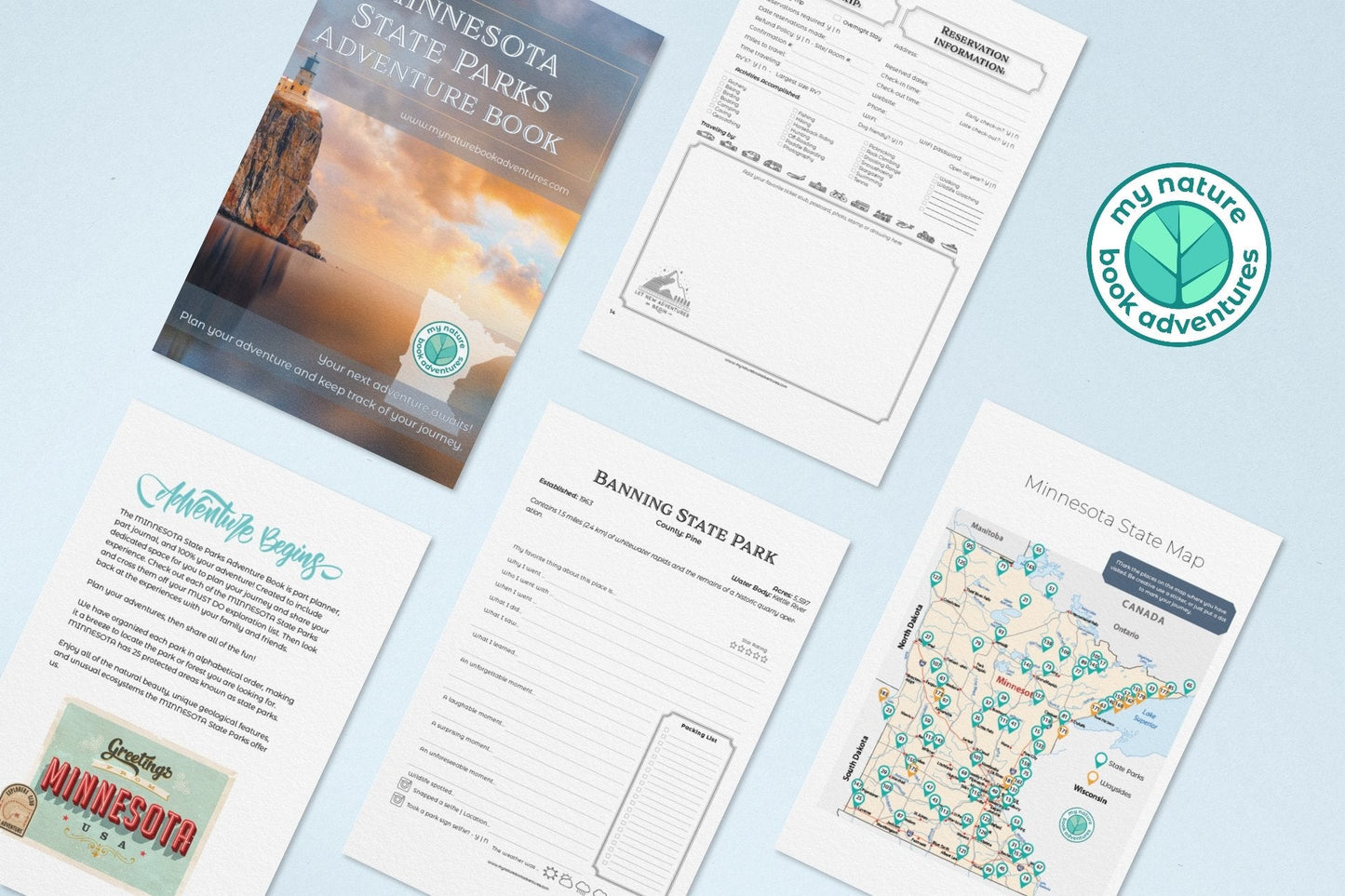 Minnesota State Parks - Adventure Planning Journal