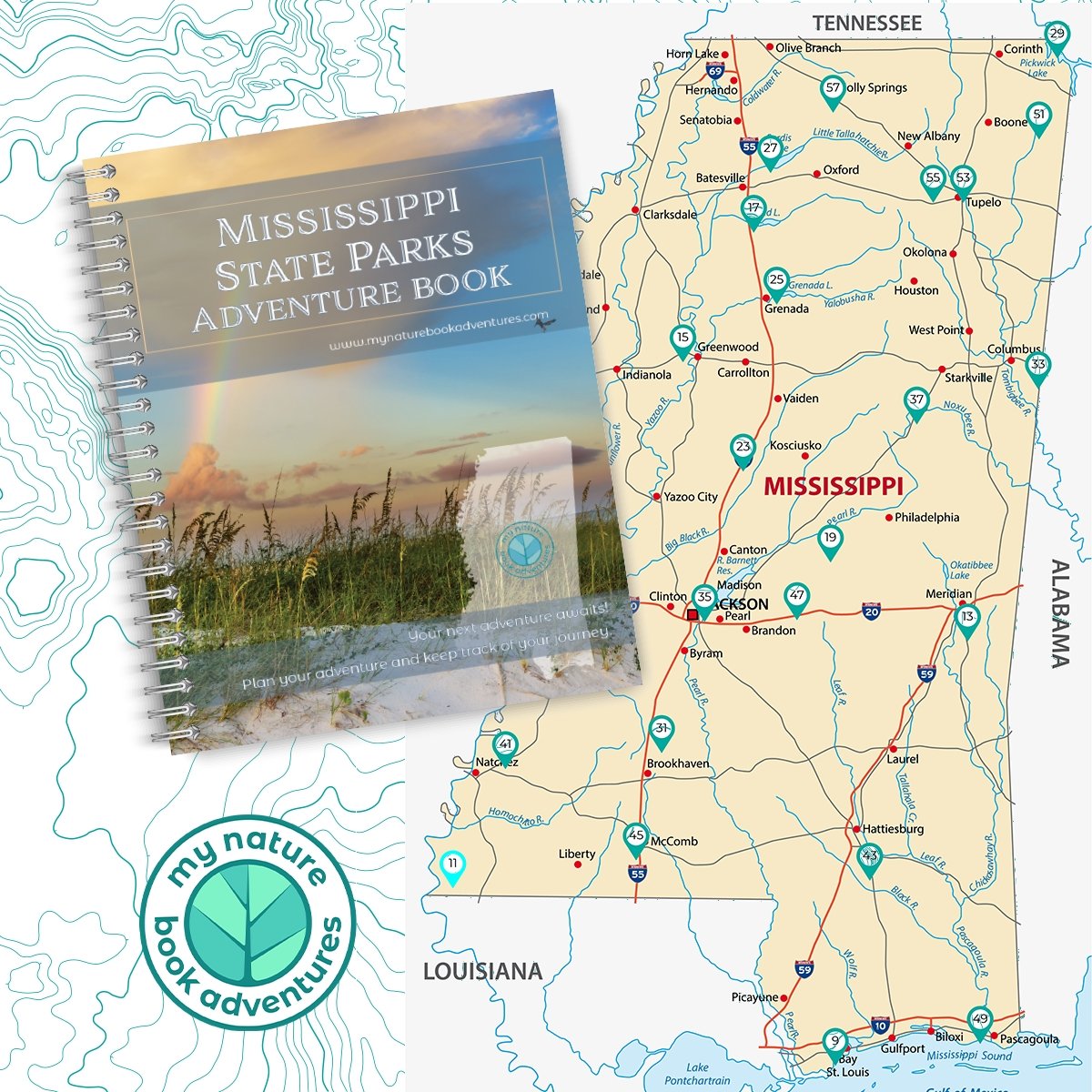 Mississippi State Parks - Adventure Planning Journal