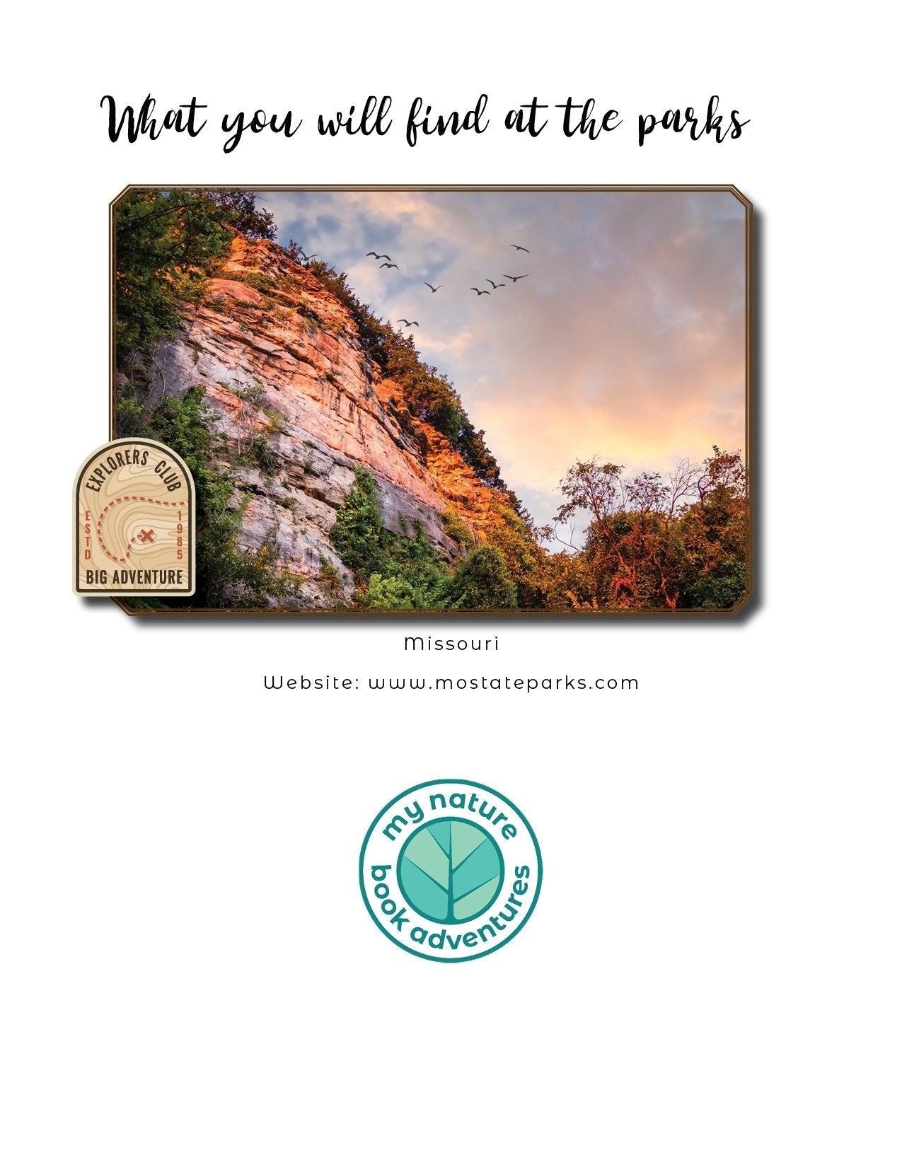 Missouri State Parks & Historic Sites - Adventure Planning Journal