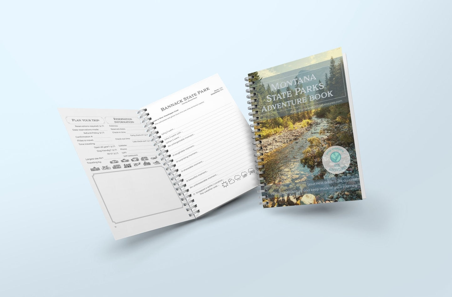 Montana State Parks - Adventure Planning Journal