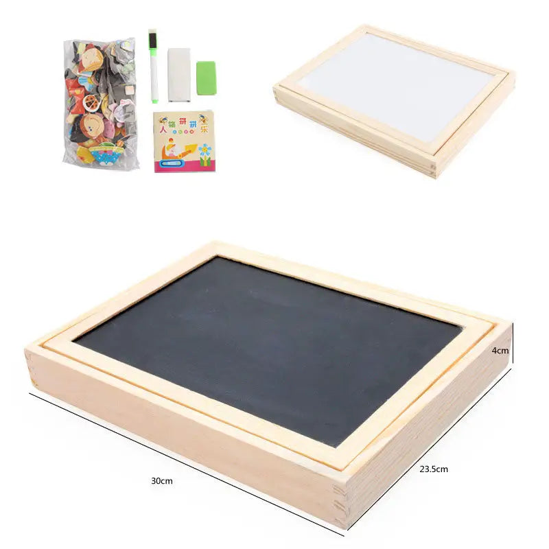 Multifunctional Magnetic Kids Puzzle Drawing Board default Share | Wishlist | Report Multifunc
