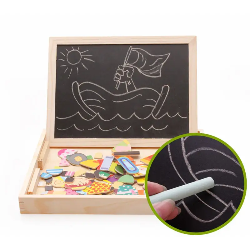 Multifunctional Magnetic Kids Puzzle Drawing Board default Share | Wishlist | Report Multifunc