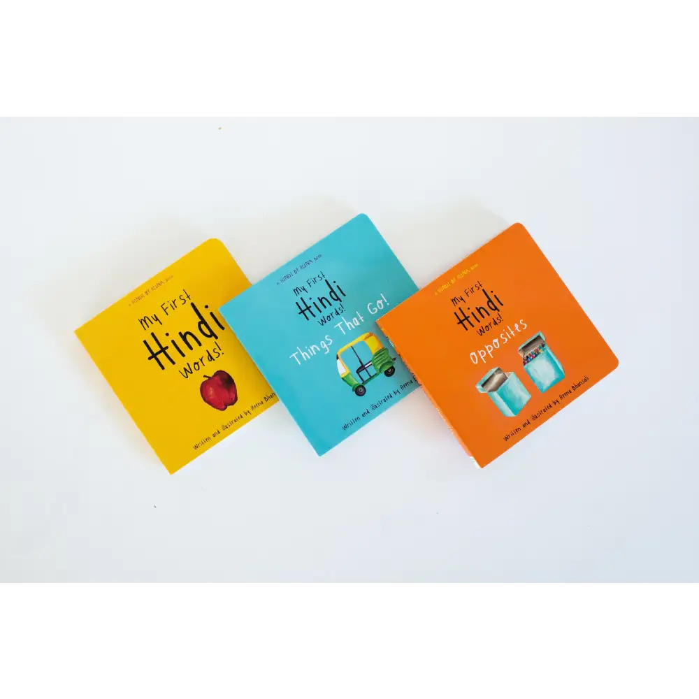 ’My First Hindi Words!’ Board Book Gift Set