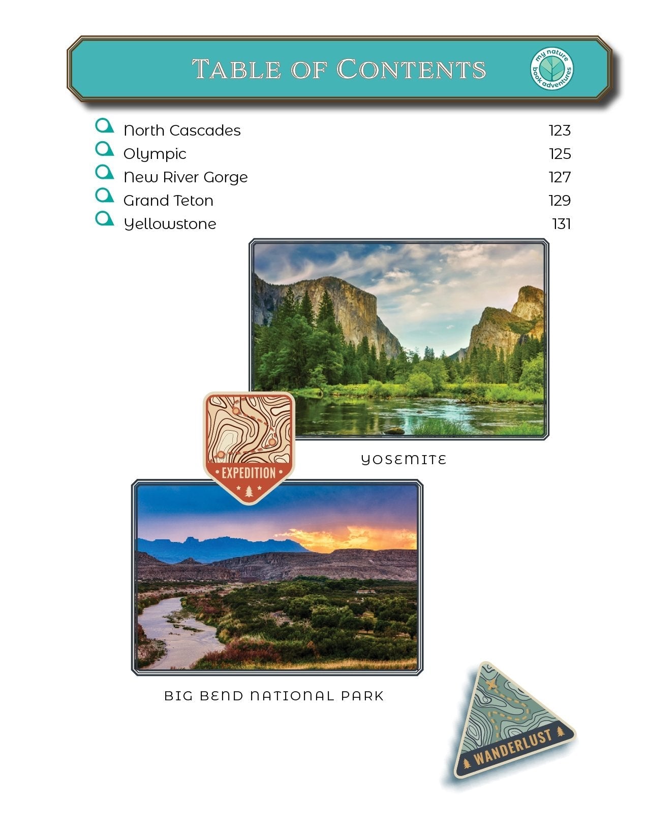 National Parks - Adventure Planning Journal