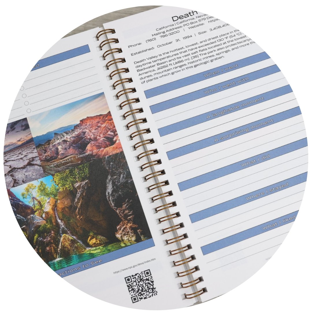 National Parks - Photo Adventure Journal