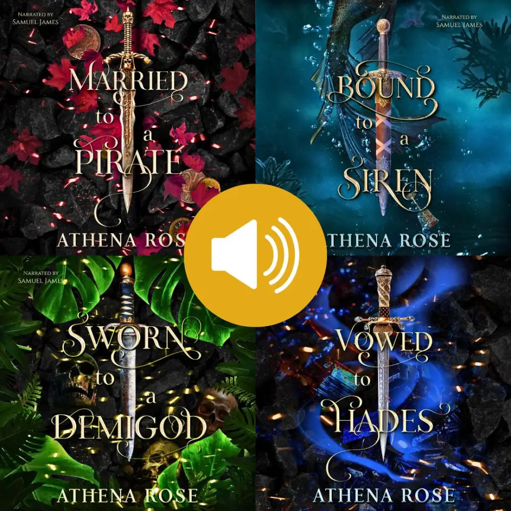 NEW 2025 Editions: Romancing the Seas Four Book Series Audiobooks Paperbacks