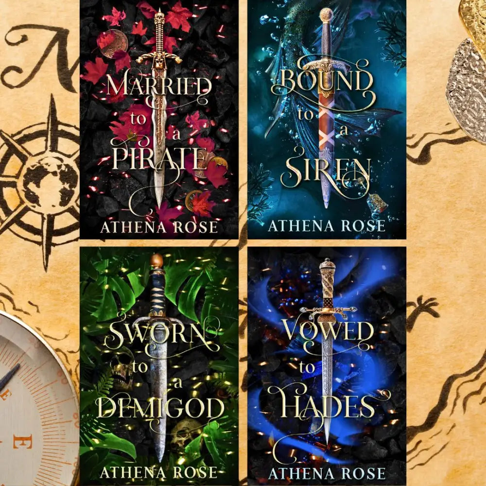 NEW 2025 Editions: Romancing the Seas Four Book Series eBook Paperbacks