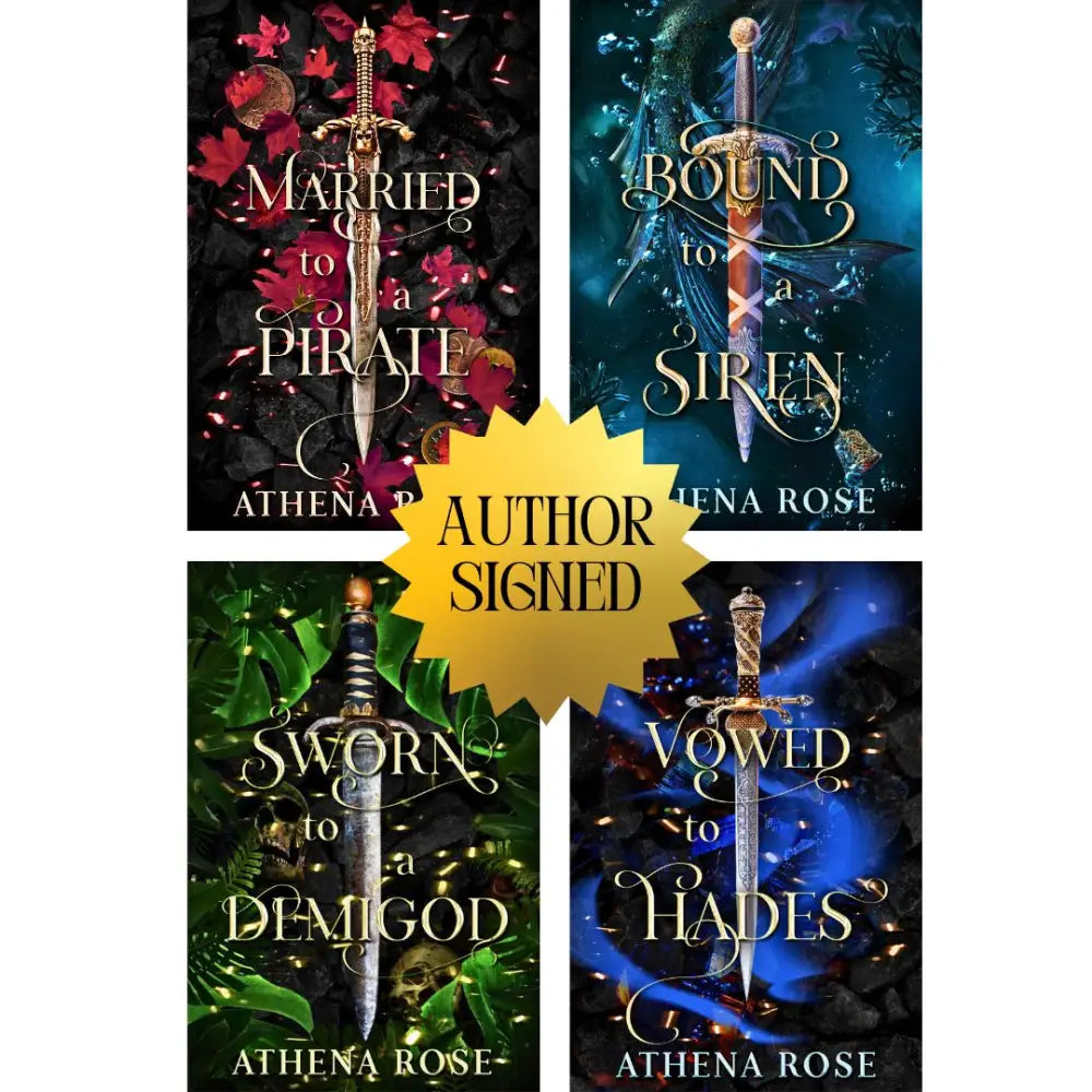 NEW 2025 Editions: Romancing the Seas Four Book Series Paperbacks