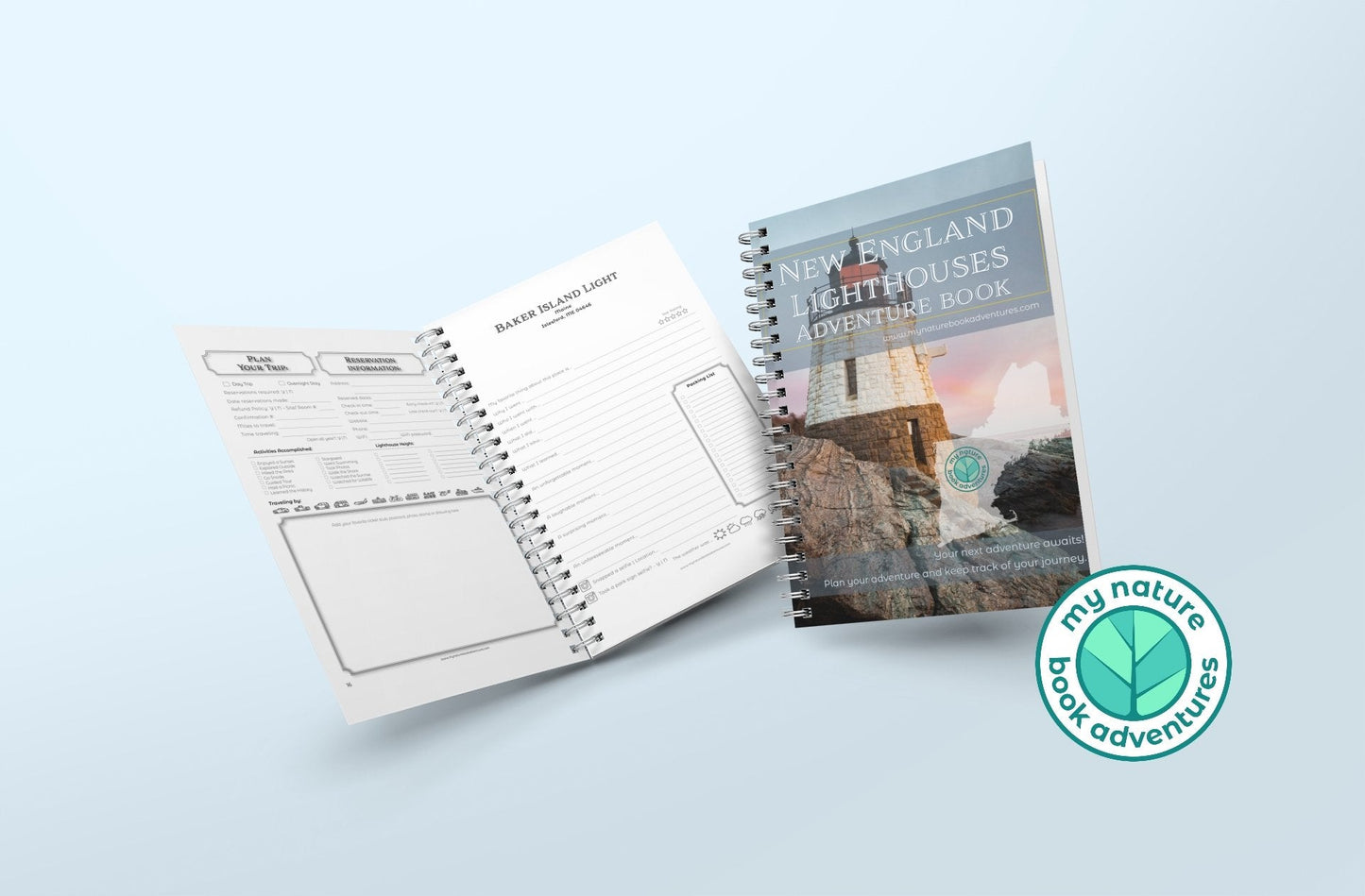 New England Lighthouses - Adventure Planning Journal